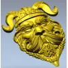 Рельеф "Старый Викинг" - 3D модель STL для ЧПУ