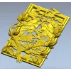 Панно "Пара журавлей" - 3D модель STL для ЧПУ