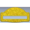 Classic arched mailplate STL 3D model for CNC milling