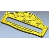 Classic arched mailplate STL 3D model for CNC milling
