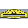 Classic arched mailplate STL 3D model for CNC milling