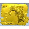 Щука - рельефная 3D модель STL для ЧПУ