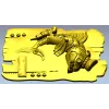 Щука - рельефная 3D модель STL для ЧПУ