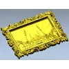 Декоративная панель "Тадж-Махал" - 3D модель STL для ЧПУ