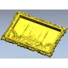 Taj Mahal Framed Relief STL for CNC