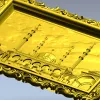 Taj Mahal Framed Relief STL for CNC