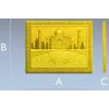 Taj Mahal Relief Panel STL - 3D model for CNC milling