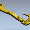 Рунический подвесной топор - 3D модель STL для ЧПУ