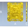 Dragon Slayer Relief - high-relief STL panel for CNC