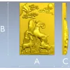 3D модель "Три барана у скалы" - stl панель для ЧПУ