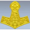 Молот северного лика - STL модель для ЧПУ