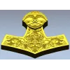 Молот северного лика - STL модель для ЧПУ