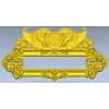 Уличная табличка "Грифонный вензель" - 3D модель STL для ЧПУ