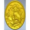 Scholar's Owl Oval Relief STL