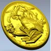 Scholar's Owl Oval Relief STL