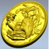 Scholar's Owl Oval Relief STL
