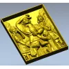 Harvest Revelry - High-Relief STL Panel for CNC