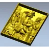 Harvest Revelry - High-Relief STL Panel for CNC