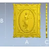 Themis Lady of Justice relief STL for CNC