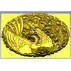 STL модель "Феникс в цветочной рамке" - 3D рельеф для ЧПУ