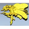 Fairy bas-relief STL for CNC router