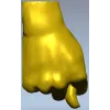 3D модель руки в жесте "Дуля" - stl для ЧПУ
