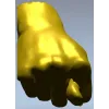 3D модель руки в жесте "Дуля" - stl для ЧПУ