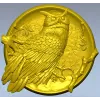 Owl Medallion Relief STL for CNC