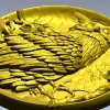 Owl Medallion Relief STL for CNC