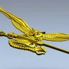 Филин-охотник - 3D модель STL для ЧПУ