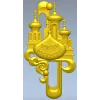 Easter cathedral relief - 3D STL model for CNC carving
