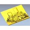 Рельеф "Праздничный букет со свечами" - 3D модель STL для ЧПУ