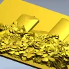 Рельеф "Праздничный букет со свечами" - 3D модель STL для ЧПУ