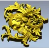 Череп в рокайле - 3D модель STL для ЧПУ
