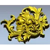 Череп в рокайле - 3D модель STL для ЧПУ