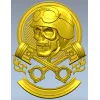 Piston Rider Skull STL for CNC