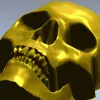Реалистичная 3D модель черепа в формате STL для ЧПУ