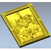 Chernobog high-relief plaque STL - 3D model for CNC carving