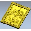 Chernobog high-relief plaque STL - 3D model for CNC carving
