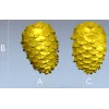 Шишка - детализированная 3D модель шишки (STL) для ЧПУ