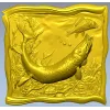Рельефная 3D модель "Щука в зарослях" - STL для ЧПУ