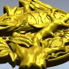 Pike Medallion STL for CNC - High-Relief Fish Plaque