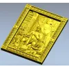 3D модель STL - панно "Владыка Яра" для ЧПУ