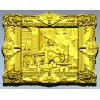 Ярл на троне - 3D панно STL для ЧПУ