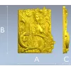 Рельефное панно "Ева и Змей" - 3D модель STL для ЧПУ