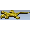 Gecko relief STL for CNC carving - detailed 3D model