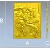 Fisherman and Mermaid relief panel - STL 3D model for CNC