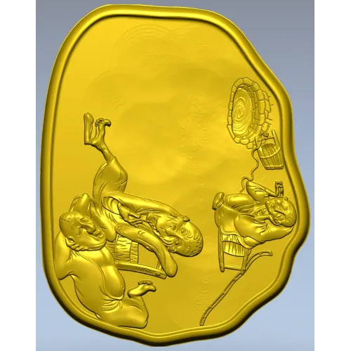 Банный поднос - 3D STL модель для фрезерной резьбы