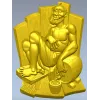 3D модель Банник - STL файл для ЧПУ по дереву