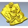 3D модель Банник - STL файл для ЧПУ по дереву